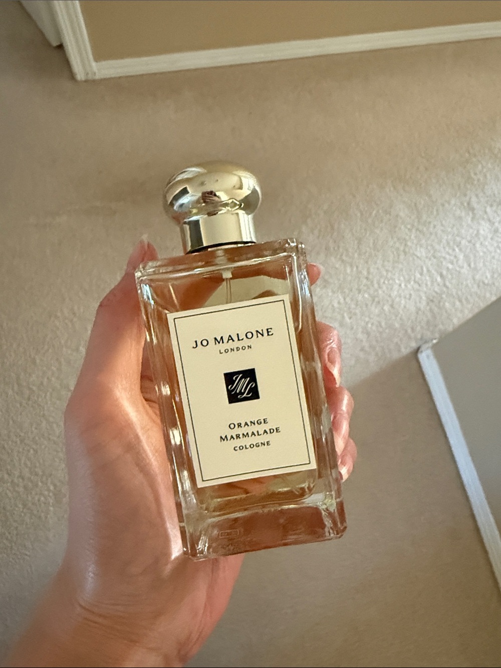 Jo Malone Orange Marmalade Cologne - Gold and Clear Bottle